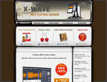 Tablet Screenshot of mp3-cutter-joiner.com